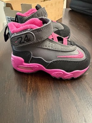 Toddler Nike Air Griffey max 1 pink and black
