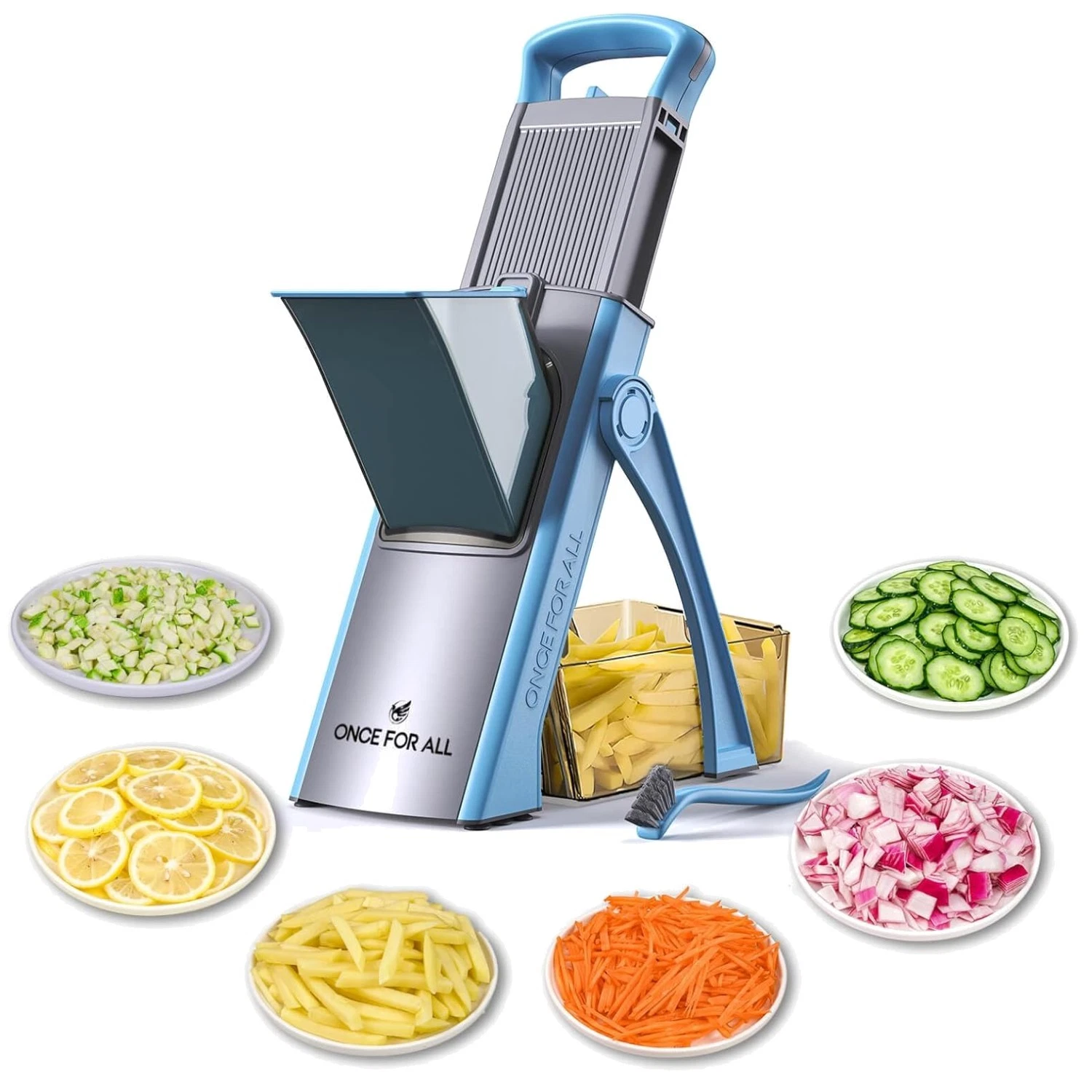 Upgrade Safe Mandoline Slicer - Adjustable Vegetable Chopper
Opens in a new window or tab