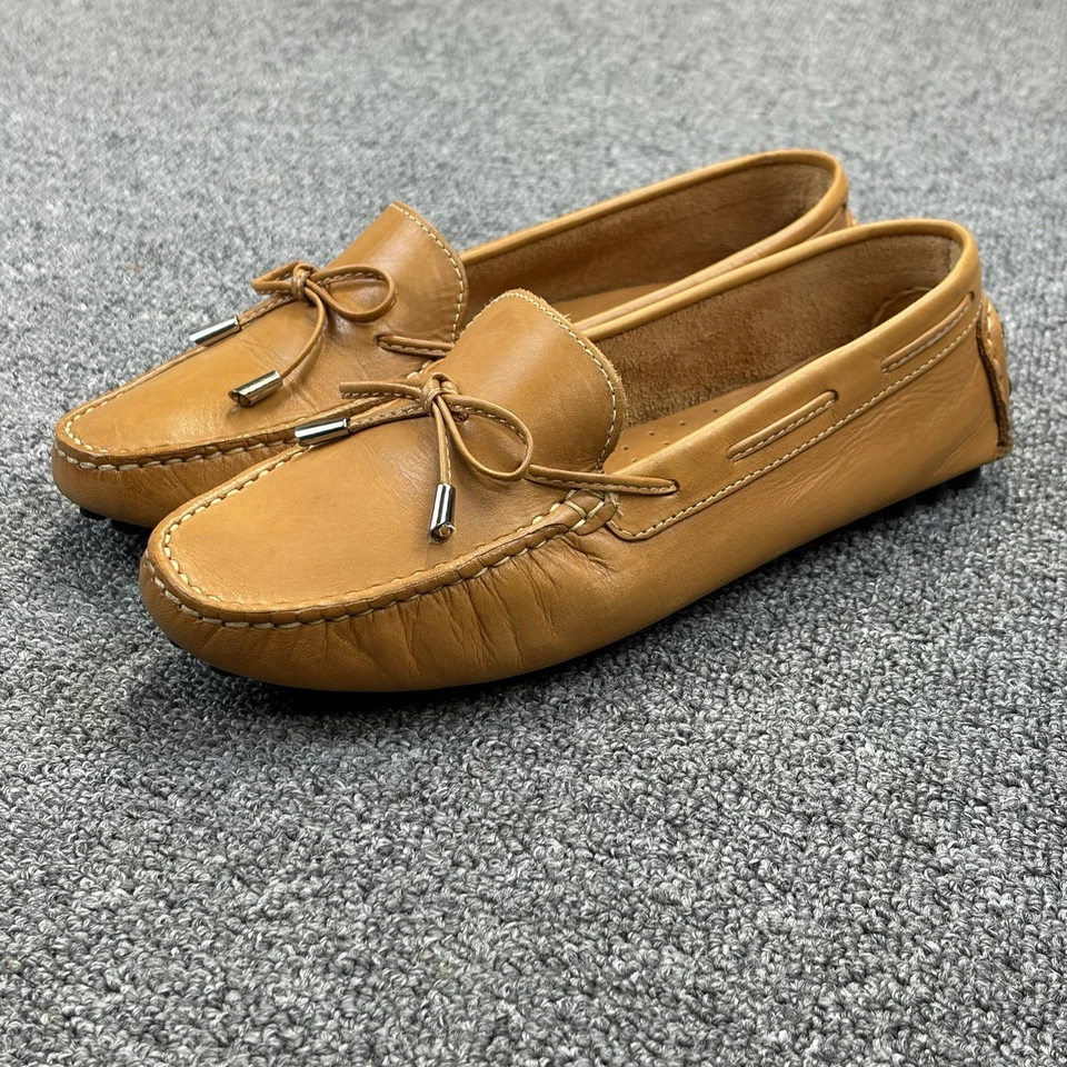Mocasines Mercanti Fiorentini Talla 8 B Moc Puntera Zapatos para Conducir Mocasines Corbata Brasil Foto 2 de 4