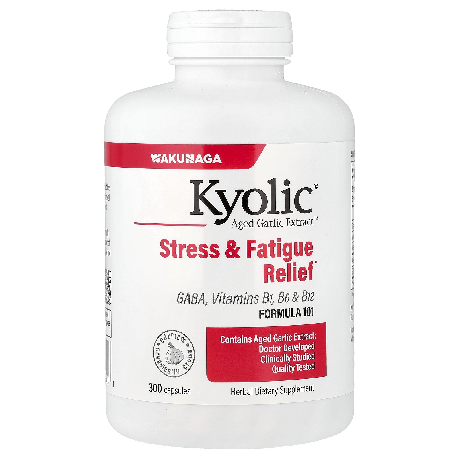Aged Garlic Extract , Formula 101, 300 Capsules