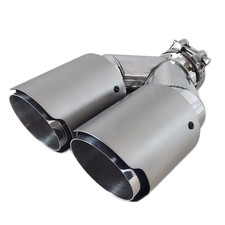 Auspuffblende Endrohr Edelstahl Doppel Chrom Für Toyota Tundra Tacoma Supra Rav4