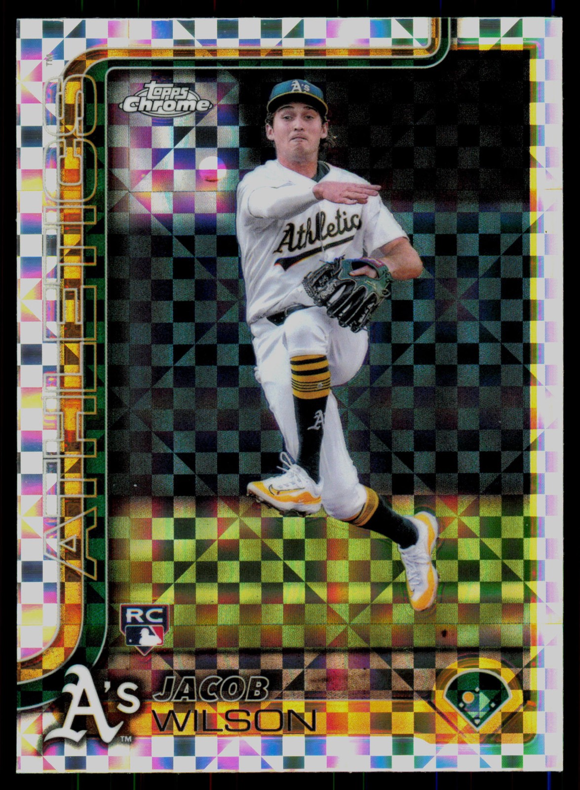 2025 Topps Chrome #96 Jacob Wilson X-Fractors
