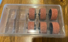 Stampin Up Stampin Around Wheels Lot w/ Handle Retired Rubber Stamps