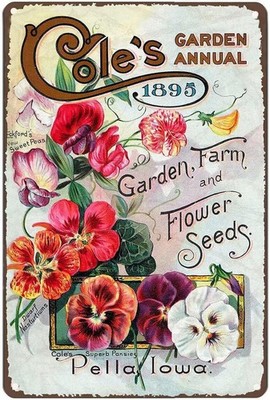Vegetable Flower Sign Aluminum Sign 8x12 Size Funny Garden Decor Plaque