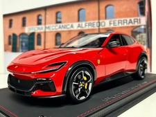 BBR 1 18 Ferrari Purosangue Rosso corsa Panoramic Roof Ferrari Pro Sangue BBR182