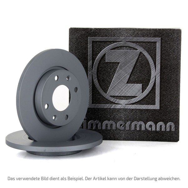 Zimmermann Bremsscheiben FüR Hyundai Santa FE I (Sm) + Santa FE II (Cm) Hinten-image