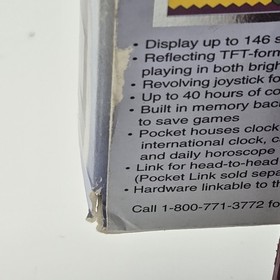 Neo Geo Pocket Color Platinum Silver CIB Sonic the Hedgehog Bundle SNK Console