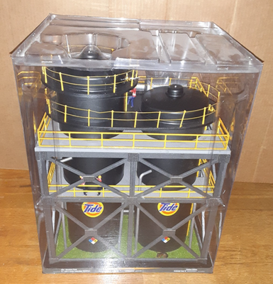 #ad 2020 MENARDS HO SCALE TIDE SOAP FACTORY 279 5518 LIGHTED BUILDING $149.98