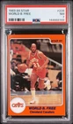 1983 Star Basketball World B. Free #228 BGS 9