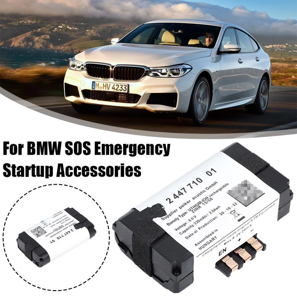 Emergency Battery For BMW Battery 84102447710 / 84-10-2-447-710/ B1X0]^ - Image 2 of 4