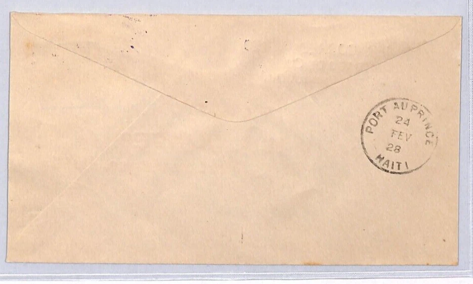 HAITI Air Mail *WEST INDIAN AERIAL EXPRESS* 1928 FIRST FLIGHT Cover Superb ZN35 - Image 2 of 4