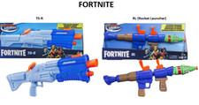 Fortnite Rocket Launcher and TS-R Nerf Super Soaker Water Blaster Toy