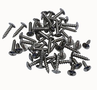 Verkleidungsschrauben Set - Chrom 50 Schrauben für Roller , Motorroller