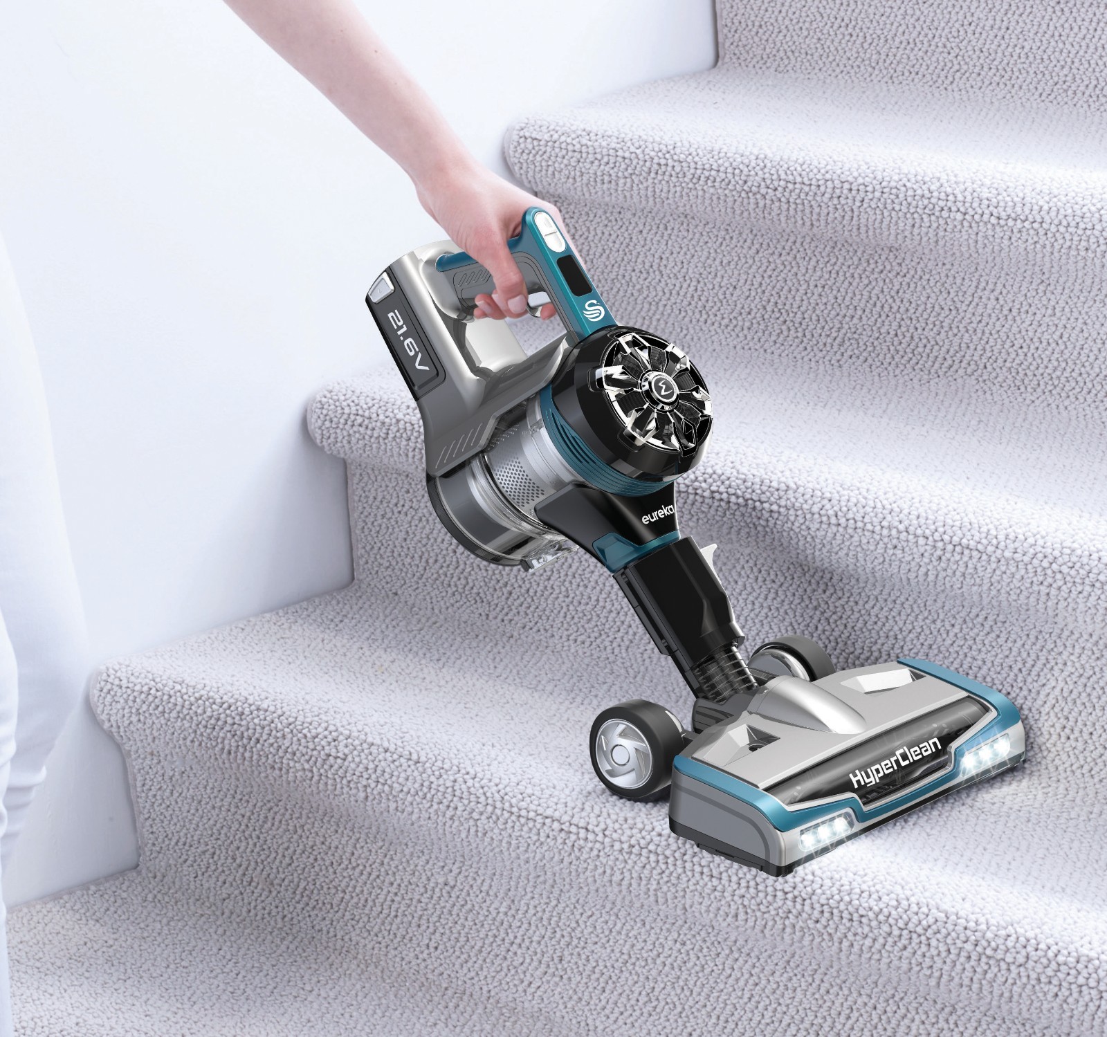 Swan Cordless Vacuum Eureka HyperClean SC15820N 3in1 Wall Mount Turbo