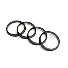 (4) Hub Centric Rings 72.6mm (Wheel) to 66.6mm (Hub) Hubcentric Center Ring
