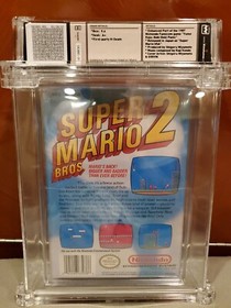 Super Mario Bros. 2 WATA 9.6 A+ SEALED NES Oval SOQ 1990 Video Game