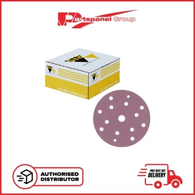 SIA 1950 Siaspeed P-1500 Performance Abrasive Discs 150mm HookNLoop PK of 50