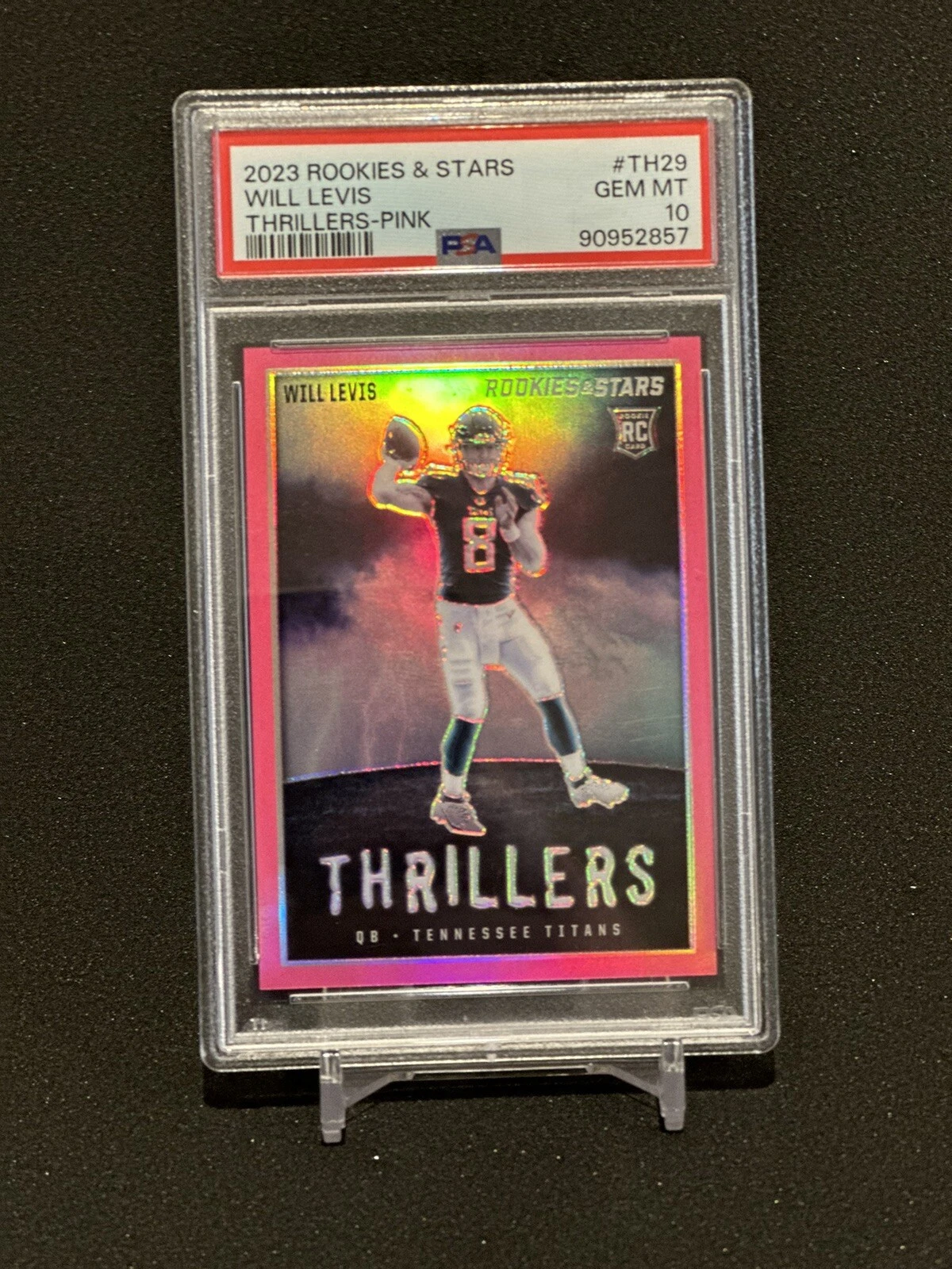 Will Levis Panini Rookies & Stars Thrillers #TH29 Pink