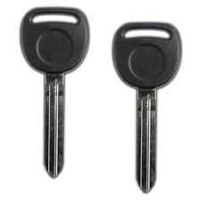 2 Replacement For Gm B110 Valet Mechanical Key Blank Uncut Ignition Key