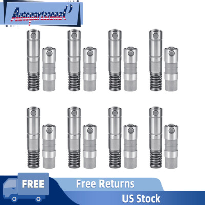  Set of 16 12499225 & 12639516 for Chevy GMC 5.3L 6.0L 6.2L Roller Valve Lifters
