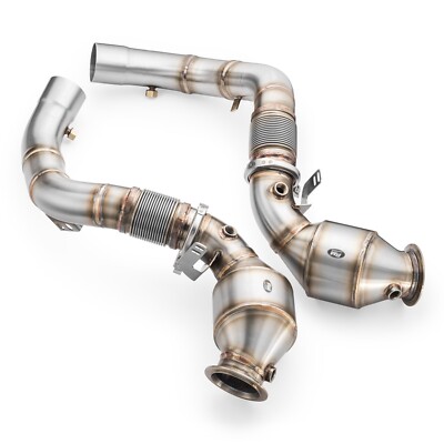 Auspuffrohr Downpipe für BMW M5 F90 Downpipe mit HJS 300 CPSI EURO 6 ...