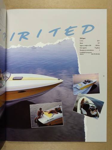 1990 Rinker Boats Full-Line Brochure Catalog - Picture 3 of 3