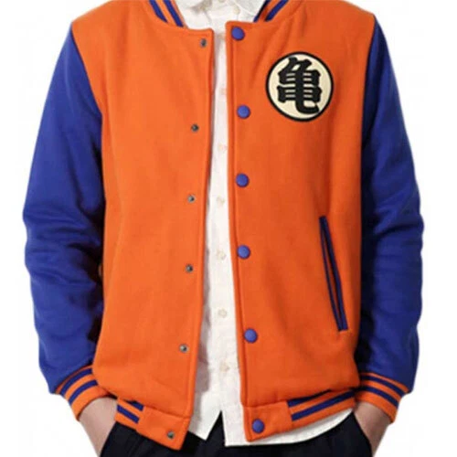 Dragon Ball Z Goku Varsity Bomber Chaqueta Envío Gratis varsity jacket Dragon Ball Z Goku Varsity Bomber Chaqueta Envío Gratis