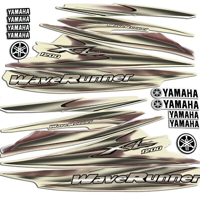 2000 Yamaha 1200XL LIMITED Decals Kit -MAROON- Waverunner 1200 XL Graphics 00'