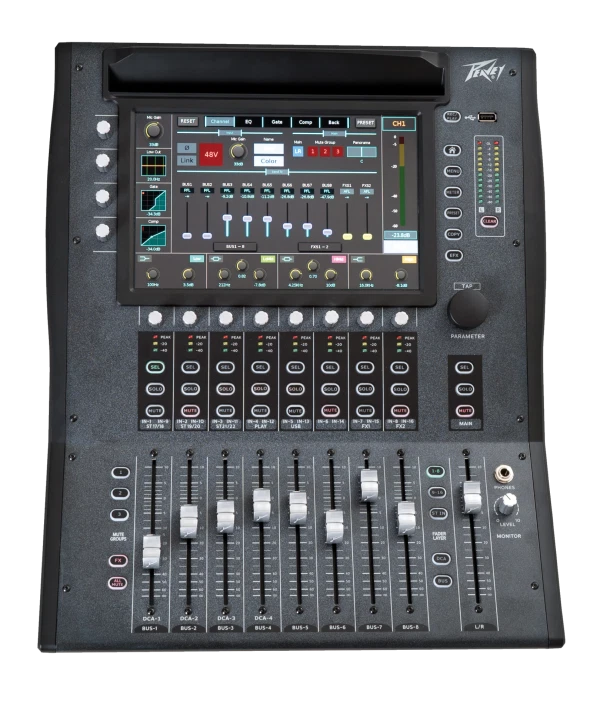 Peavey Aureus 28-channel Digital Rackmountable Mixer / 16 Mic Preamps/ Bluetooth - Image 2 of 4