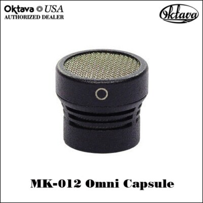 Oktava - MK-012 Omni Capsule - Black - Brand New