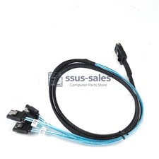 1M SFF-8087 36-Pin to 4 SATA/SAS 7-Pin Breakout Cable Server Hard Drive Cable US