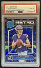 2024 Panini Donruss JJ McCarthy Retro Rated Rookie #2 Vikings PSA 10 GEM MINT