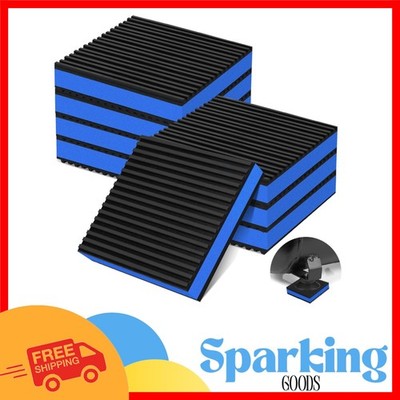 Heavy Duty 8 Pack Sound Isolation Pads 4'' X 4'' - Ideal for Treadmills & HVAC