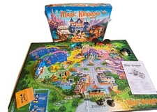 Vibtage Disney Magic Kingdom Board Game Parker Brothers 100% Complete EXCELLENT