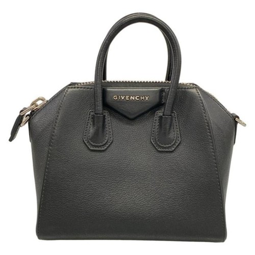 Givenchy Handbag Antigona Mini Black Leather Used From Japan