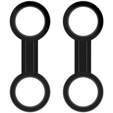 2 Pieces Scuba Diving Dive Snorkeling Silicone Snorkel Mask Strap Keeper Hold...