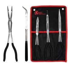 Set Of 3 Double Joint Pliers - Code BGS416 FBGS416 KRAFTMANN Workshop