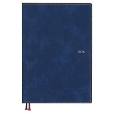 Daigo 2026 Planner, Appointment Weekly Vertical, A5, Navy, E1655, 2025, Decembe 