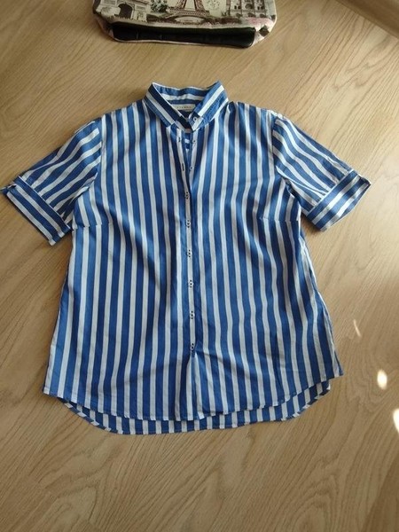 Women ETERNA Shirt White Cotton 42 / XL / 50 #3PC1