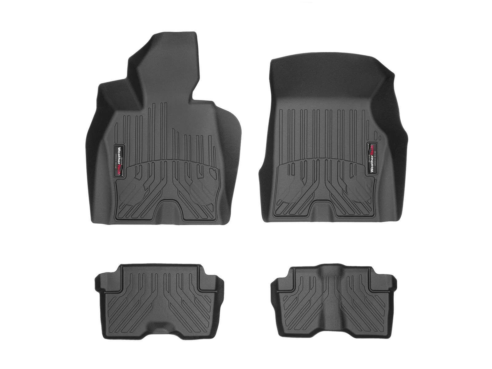 WeatherTech FloorLiner for 2014-2017 BMW i8 - 1st & 2nd Row, Black