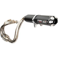 TRINITY RACING 1830-0404 TR-4155F-BK Stage 5 Dual Exhaust System Stage 5