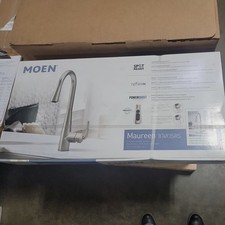 New Moen Maureen Stainless Pull-down Kitchen Faucet w/Power Boost 87493SRS