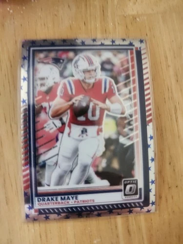 2025 Donruss Optic Blue Stars Drake Maye