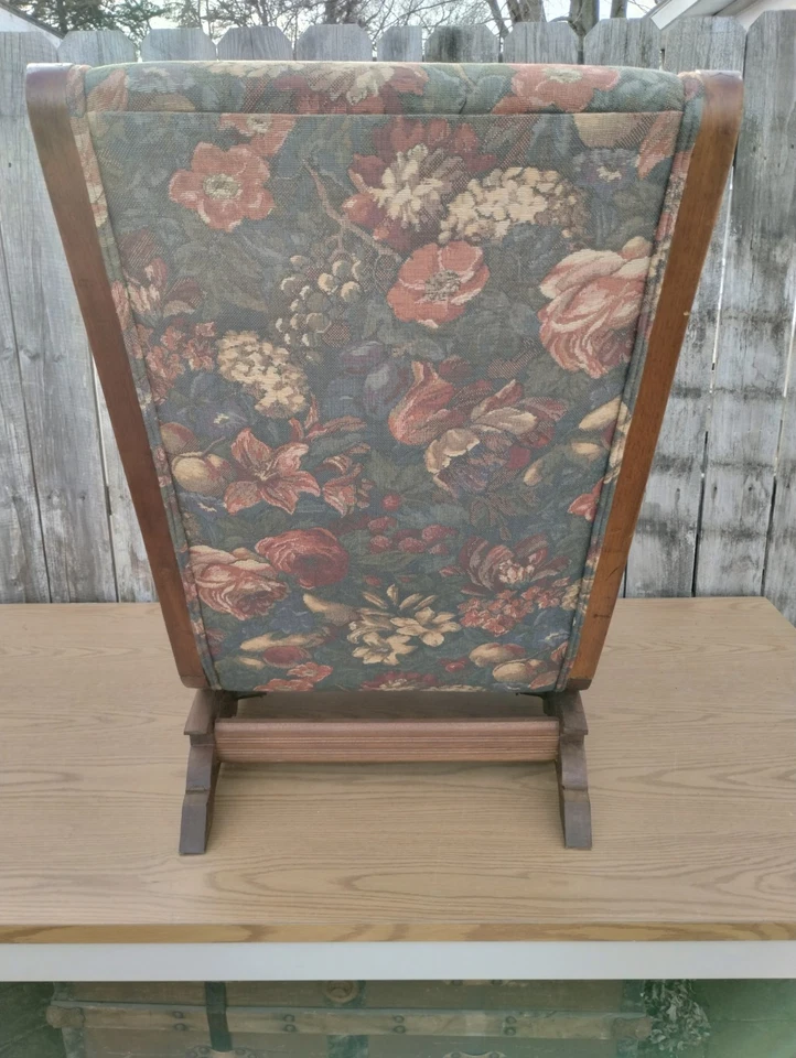 Balancín de plataforma victoriana Eastlake antigua de 1890. Completamente restaurado  Foto 2 de 4