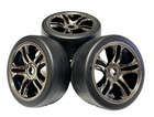 Fits Traxxas 64077-3 XO-1 - TIRES Front/Rear Set of 4 Wheels Tyres factory glued — photo 4