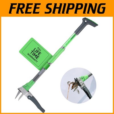 Heavy Duty Weed Puller - 3 Claws & Fiberglass Foot Pedal//