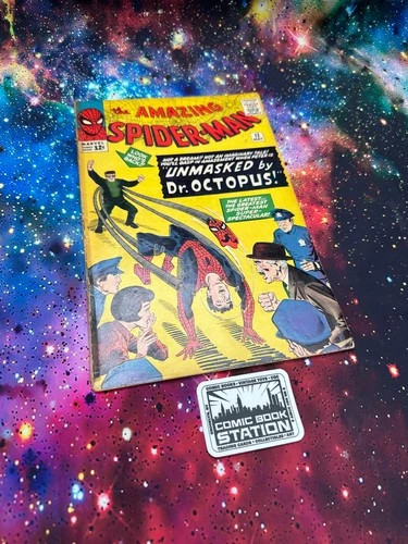 Amazing Spider-Man #12 Raw GD/VG 3rd App Doctor Octopus Vintage Marvel Comic '64