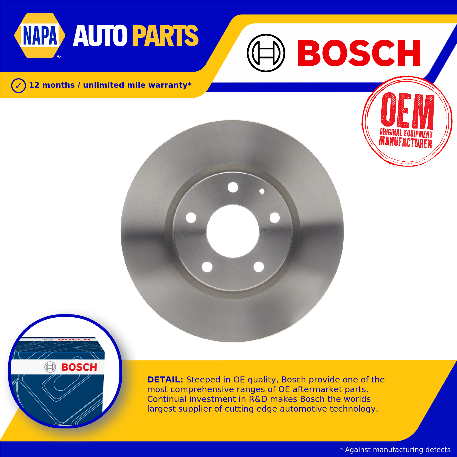 2x Brake Discs Pair Vented fits MAZDA CX5 KF 2.5 Front 2015 on 297mm Set Bosch