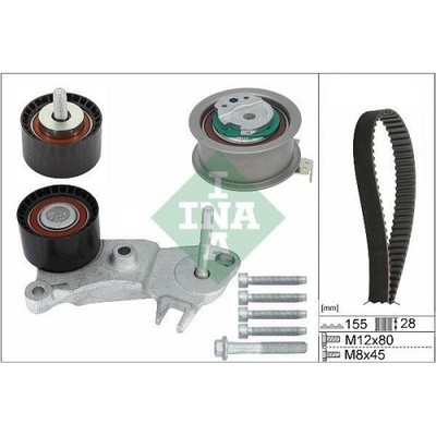 Zahnriemensatz Schaeffler Ina 530 0762 10 für Volvo