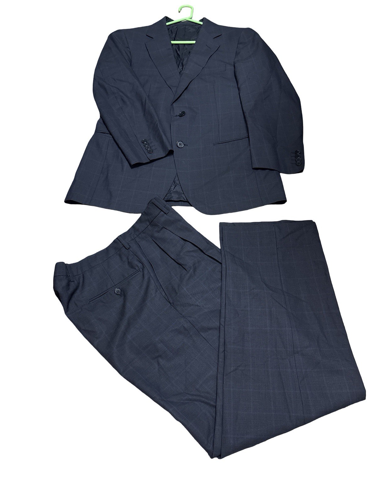 Burberry London Men's Suit Size 48 - 100% Virgin Wool - Blue - 2 Piece image 2